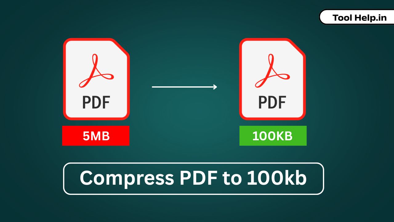 Compress PDF to 100kb