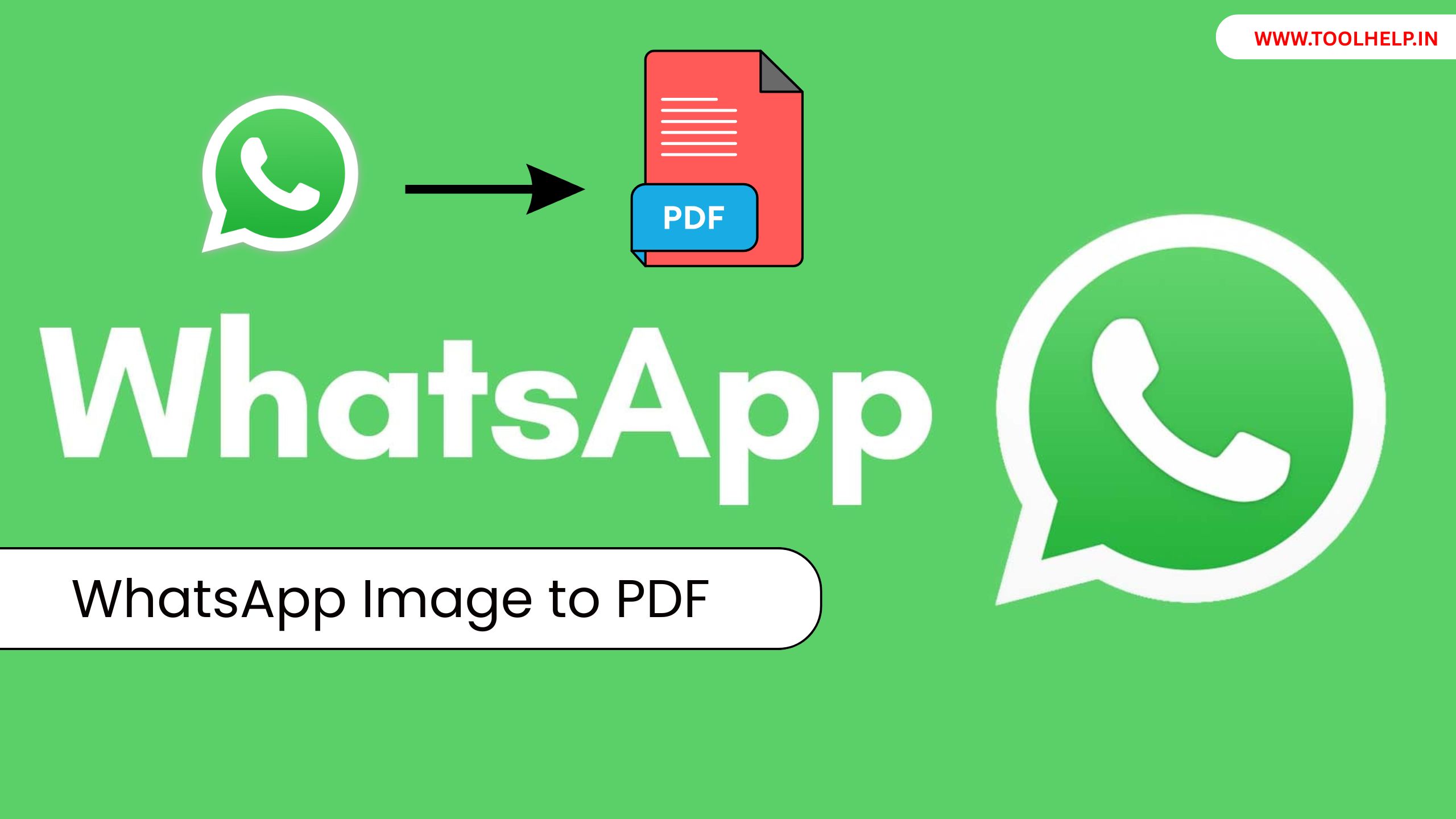 WhatsApp Image to PDF