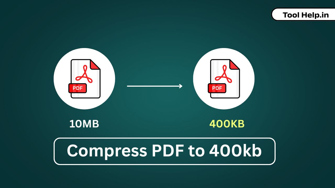 Compress PDF to 400kb